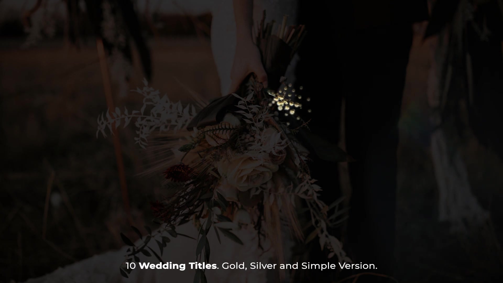 Wedding Titles Videohive 35835681 After Effects Image 6