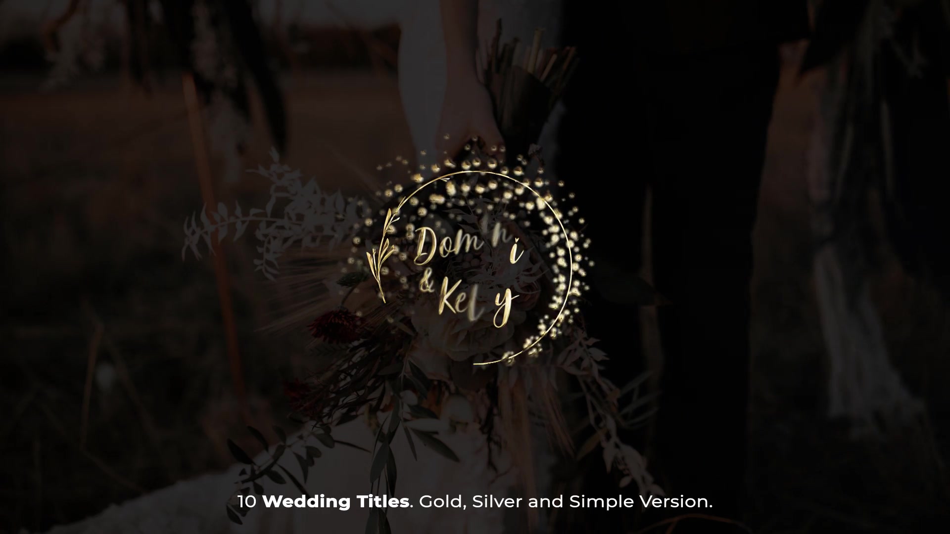 Wedding Titles Videohive 35835681 After Effects Image 7