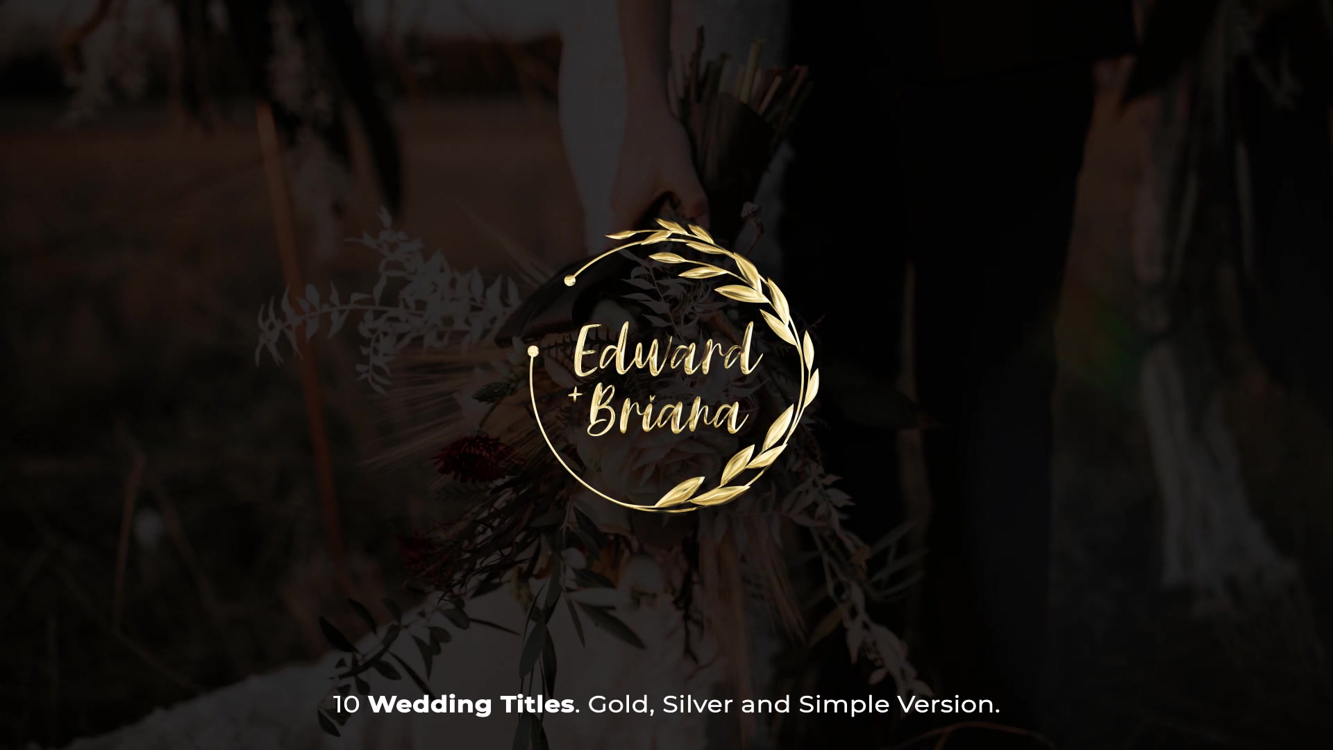 Wedding Titles Videohive 35835681 After Effects Image 9