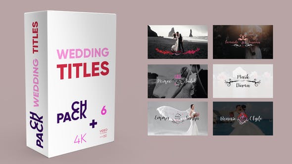 Wedding Titles - Videohive Download 38159802