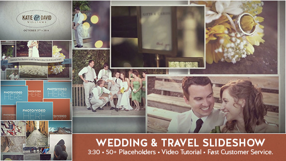 Wedding & Travel Slideshow - Download Videohive 9211660