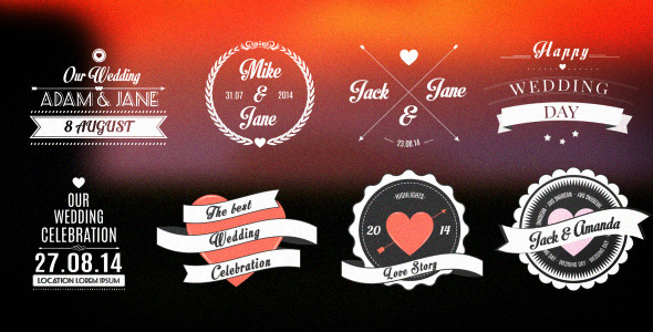Wedding/Romantic Titles Pack - Download Videohive 8655763