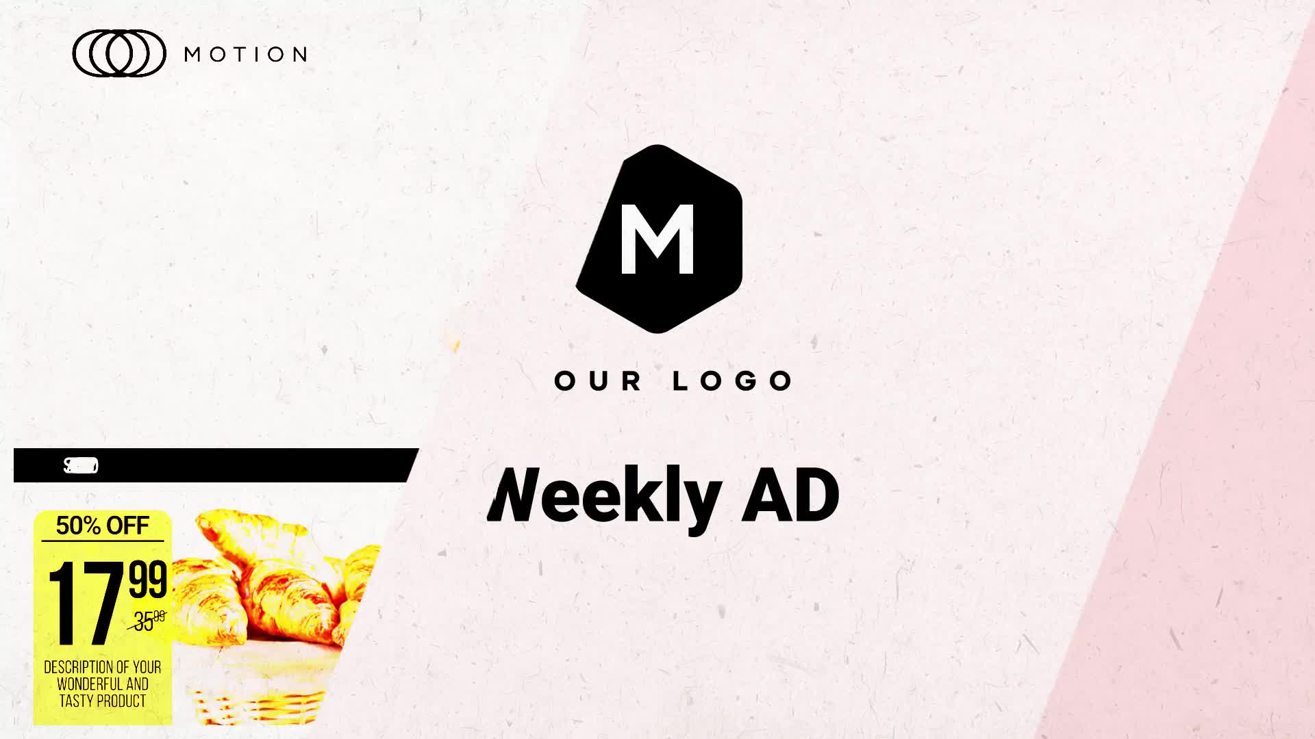 Weekly Ad Food Online Promo Videohive 28882684 After Effects Image 2
