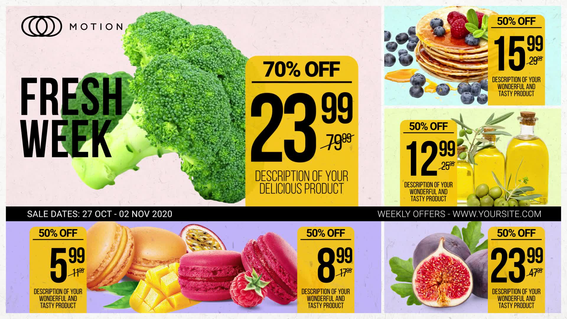 Weekly Ad Food Online Promo Videohive 28882684 After Effects Image 7