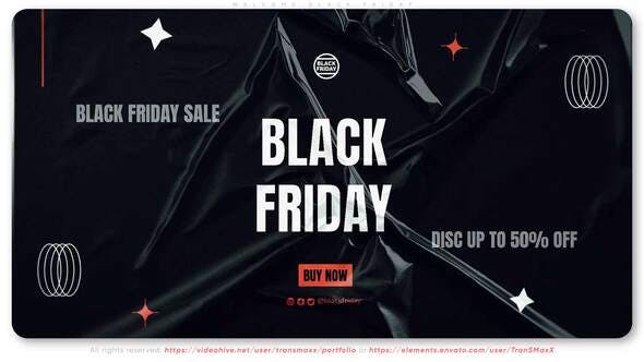Welcome Black Friday - 34795641 Download Videohive