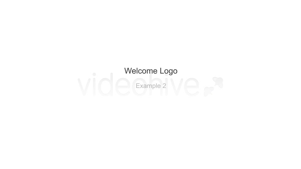 Welcome Logo - Download Videohive 4142836