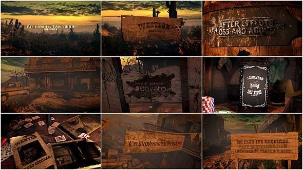 Western Titles - Download 12160054 Videohive