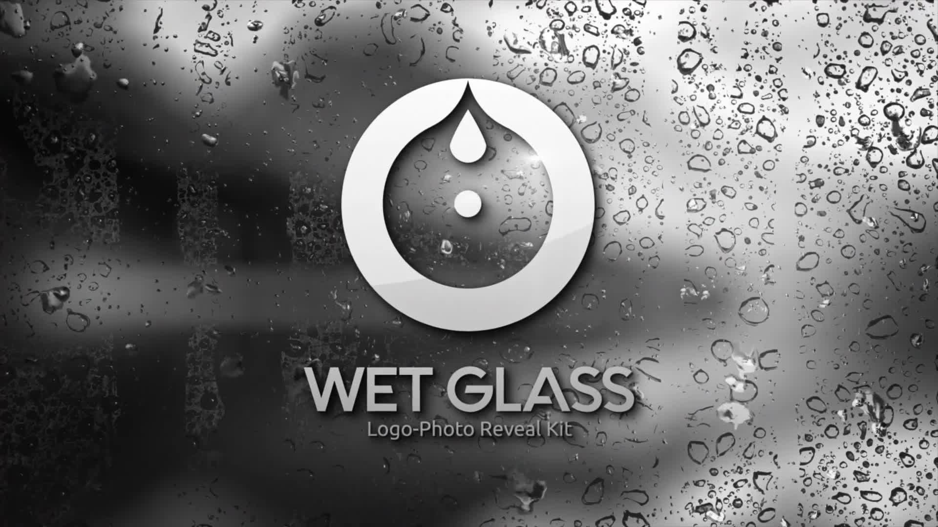 Wet Glass | Logo Photo Reveal Kit Videohive 20144582 After Effects Image 1