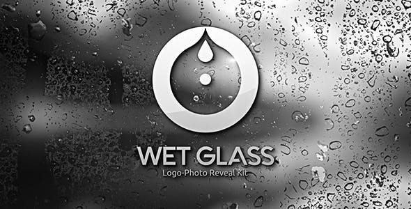 Wet Glass | Logo Photo Reveal Kit - Download Videohive 20144582
