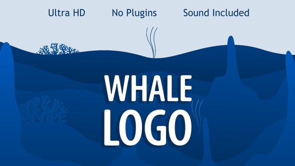 Whale Logo - 24741487 Download Videohive