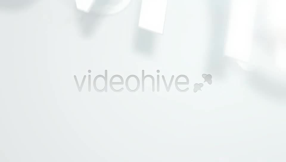 White Floral Logo - Download Videohive 840549