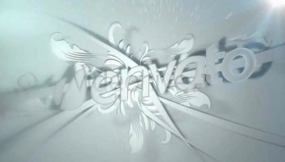 White Floral Logo - Download Videohive 840549