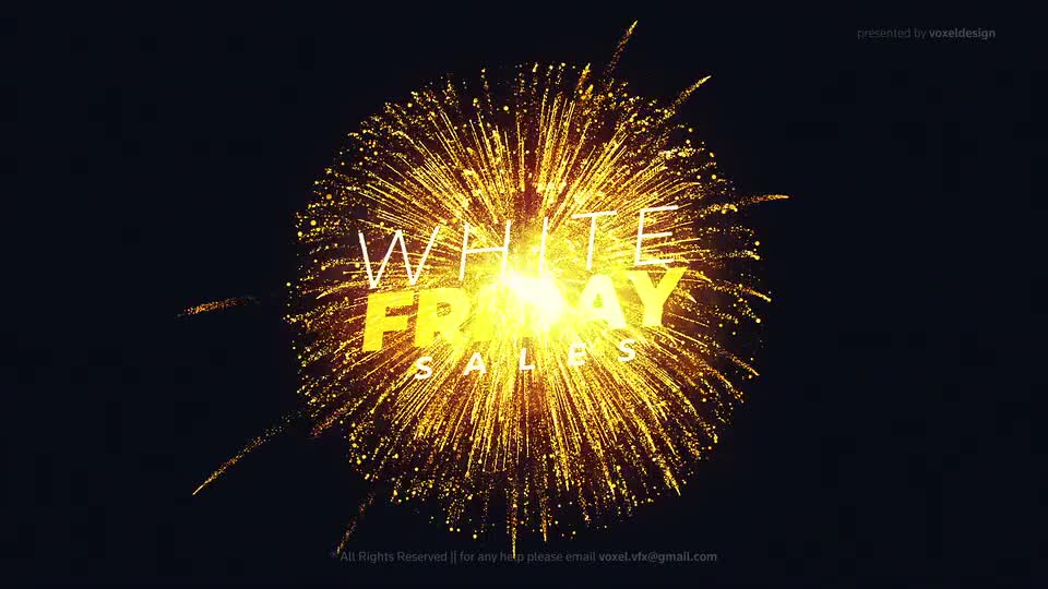 White Friday Sales Opener Videohive 29405202 After Effects Image 1