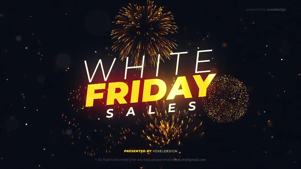 White Friday Sales Opener Videohive 29405202 After Effects Image 3