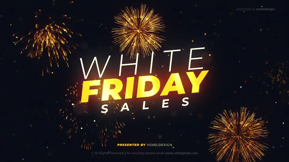 White Friday Sales Opener Videohive 29405202 After Effects Image 4