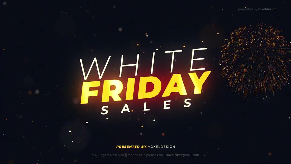White Friday Sales Opener Videohive 29405202 After Effects Image 5