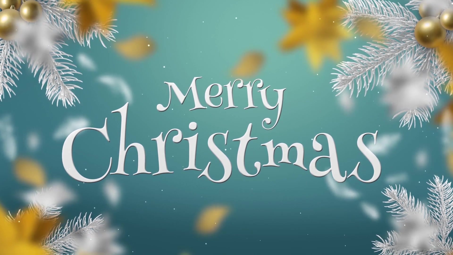 White & Gold Christmas Slideshow Videohive 22835869 After Effects Image 11