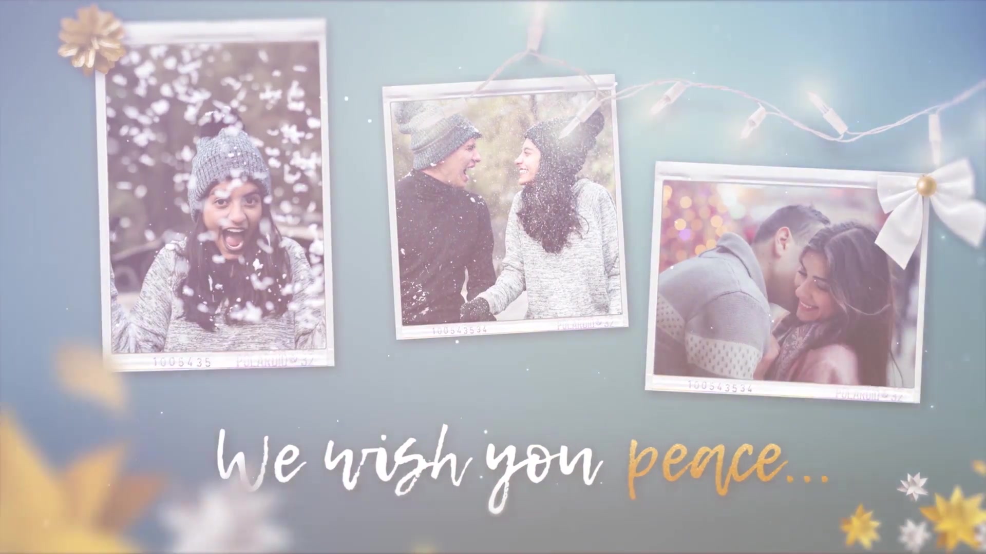 White & Gold Christmas Slideshow Videohive 22835869 After Effects Image 3