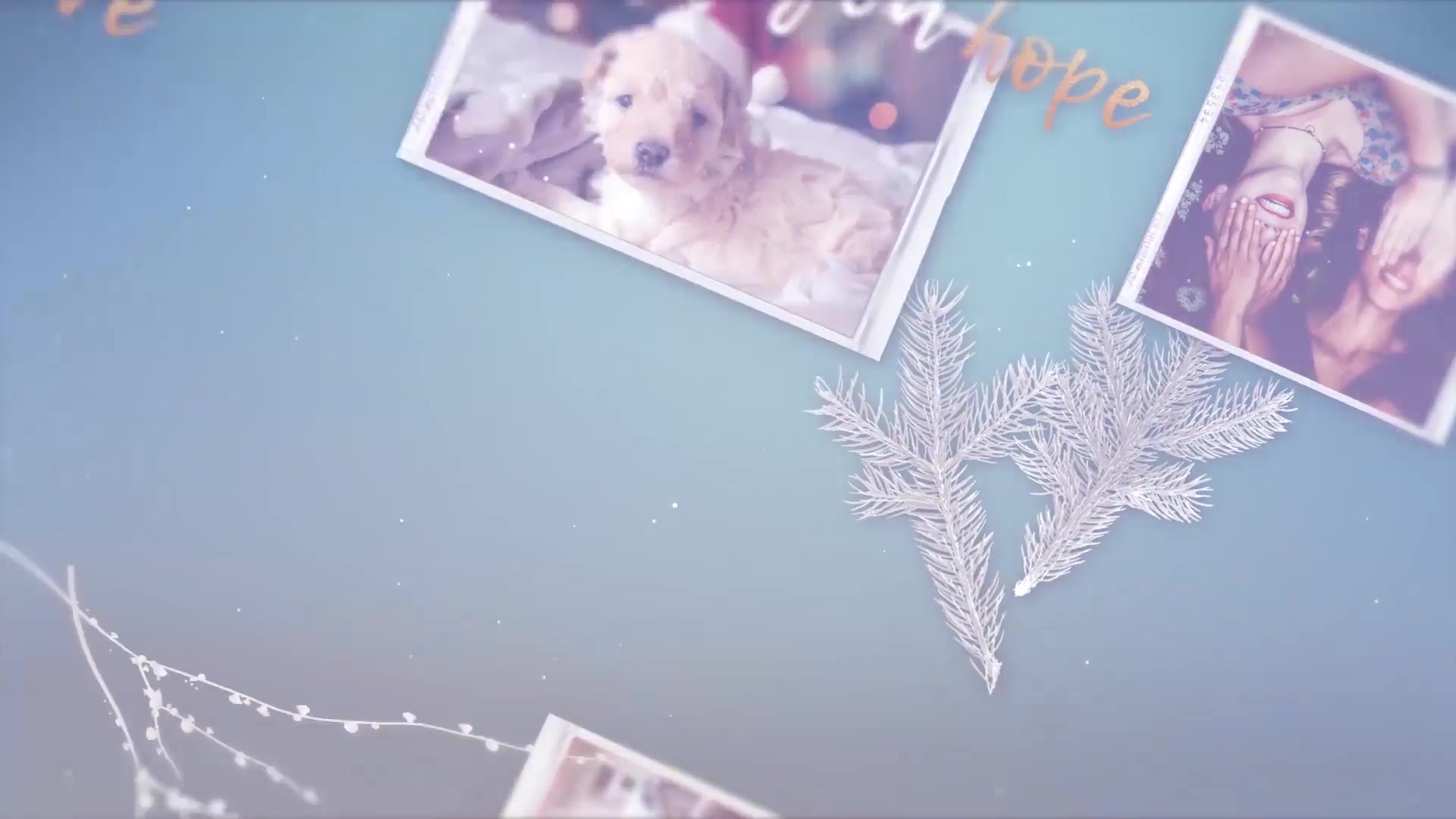 White & Gold Christmas Slideshow Videohive 22835869 After Effects Image 6
