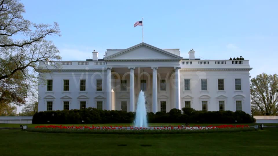 White House in the spring Full HD  Videohive 97290 Stock Footage Image 2