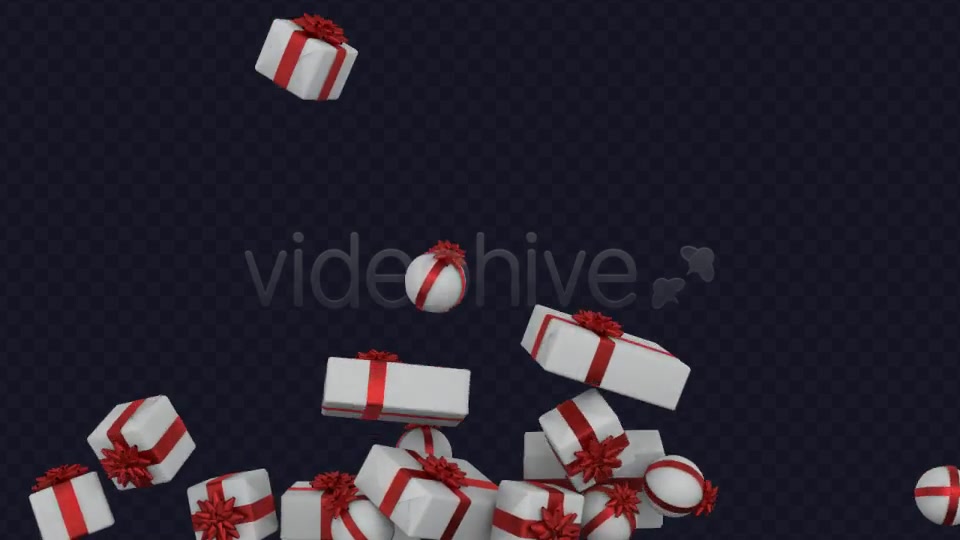 White Presents Pile - Download Videohive 6157857