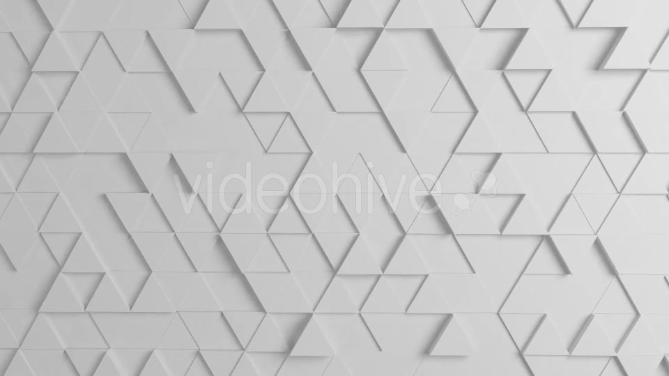 White Triangles Background - Download Videohive 12894199