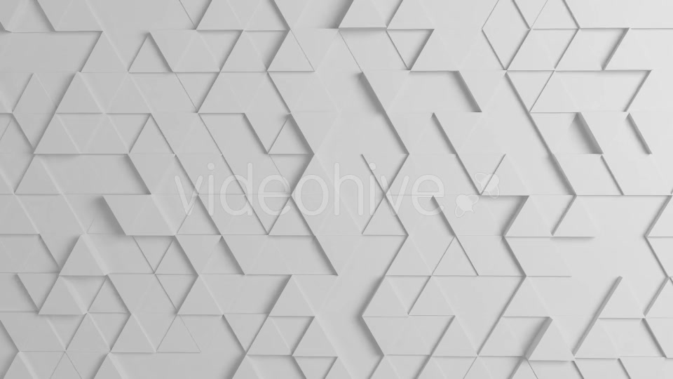 White Triangles Background - Download Videohive 12894199