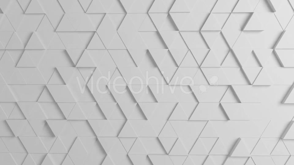 White Triangles Background - Download Videohive 12894199