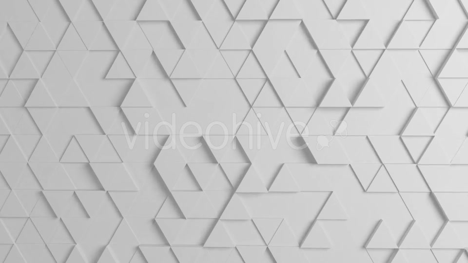 White Triangles Background - Download Videohive 12894199