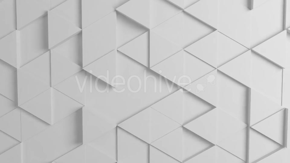 White Triangles Background - Download Videohive 12894199