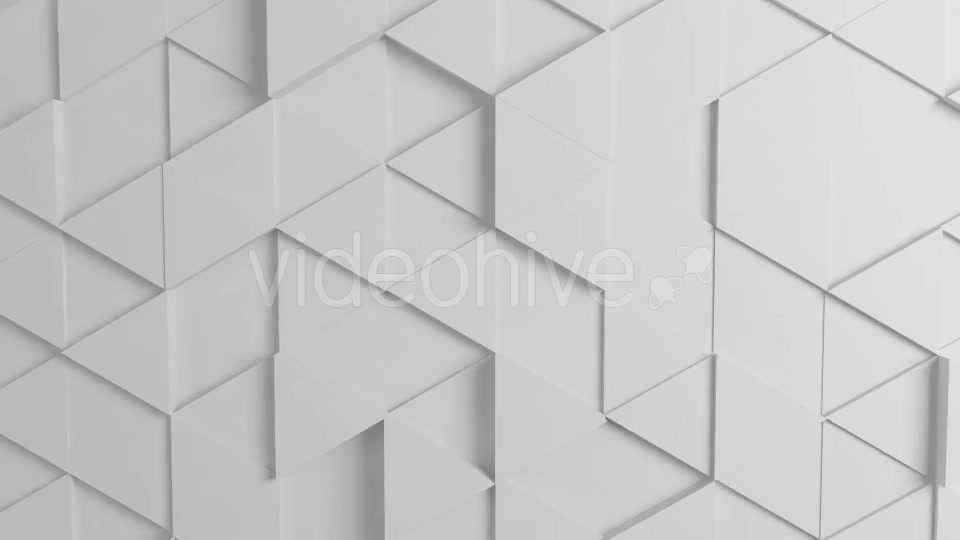 White Triangles Background - Download Videohive 12894199