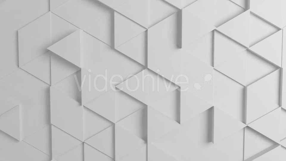 White Triangles Background - Download Videohive 12894199