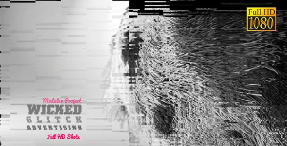 Wicked Glitch Advertisement - 19231329 Videohive Download