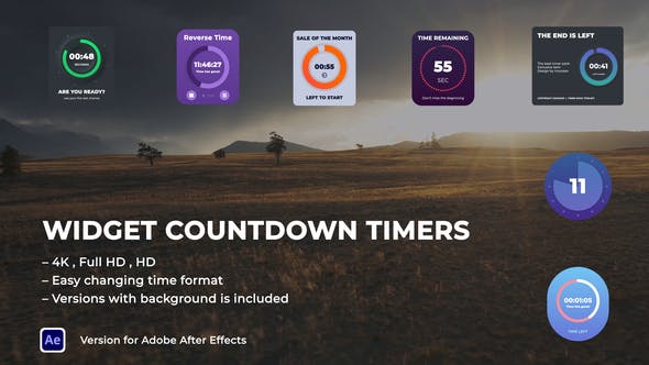 Widget Countdown Timers - Download 38434621 Videohive