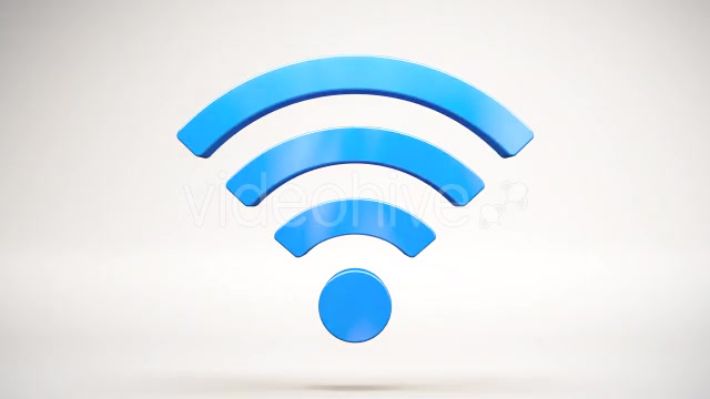 WiFi Wireless Internet Symbol Videohive 11024641 Motion Graphics Image 4