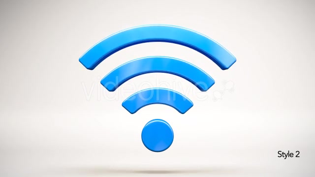 WiFi Wireless Internet Symbol Videohive 11024641 Motion Graphics Image 5