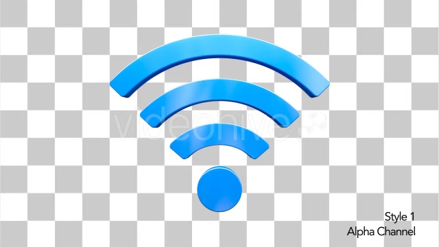 WiFi Wireless Internet Symbol Videohive 11024641 Motion Graphics Image 8