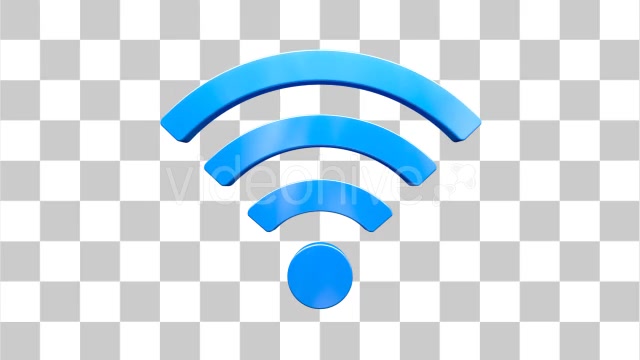 WiFi Wireless Internet Symbol Videohive 11024641 Motion Graphics Image 9