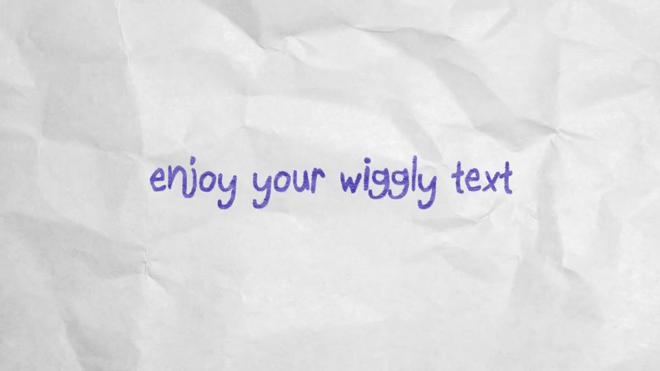 Wiggly Text Videohive 15983036 After Effects Image 11