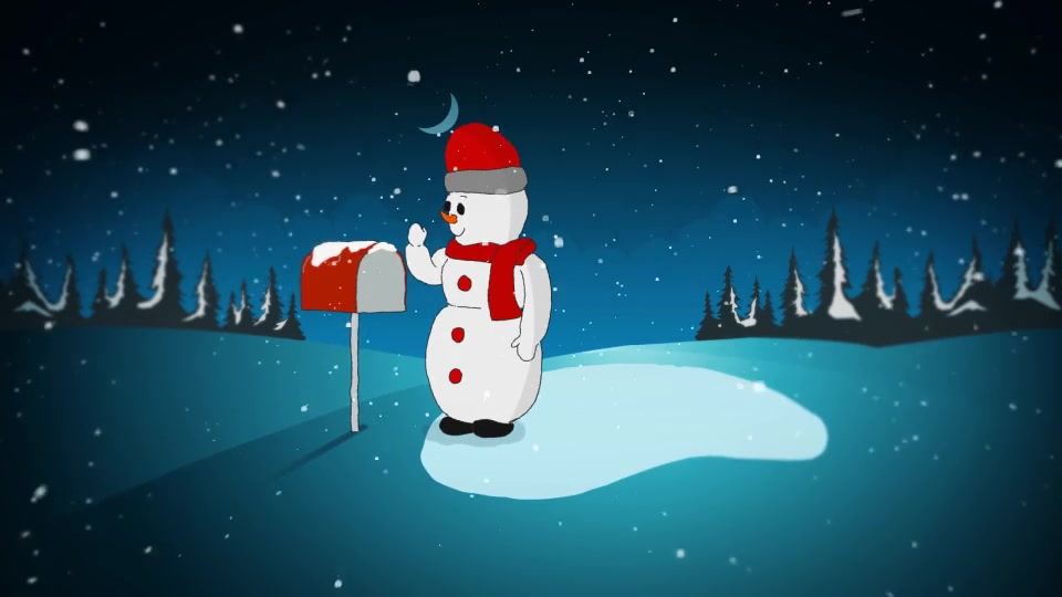 Willy the Snowman Happy Holidays Videohive 13966144 After Effects Image 10