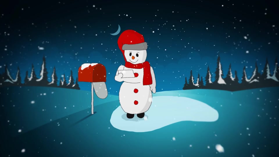 Willy the Snowman Happy Holidays Videohive 13966144 After Effects Image 11