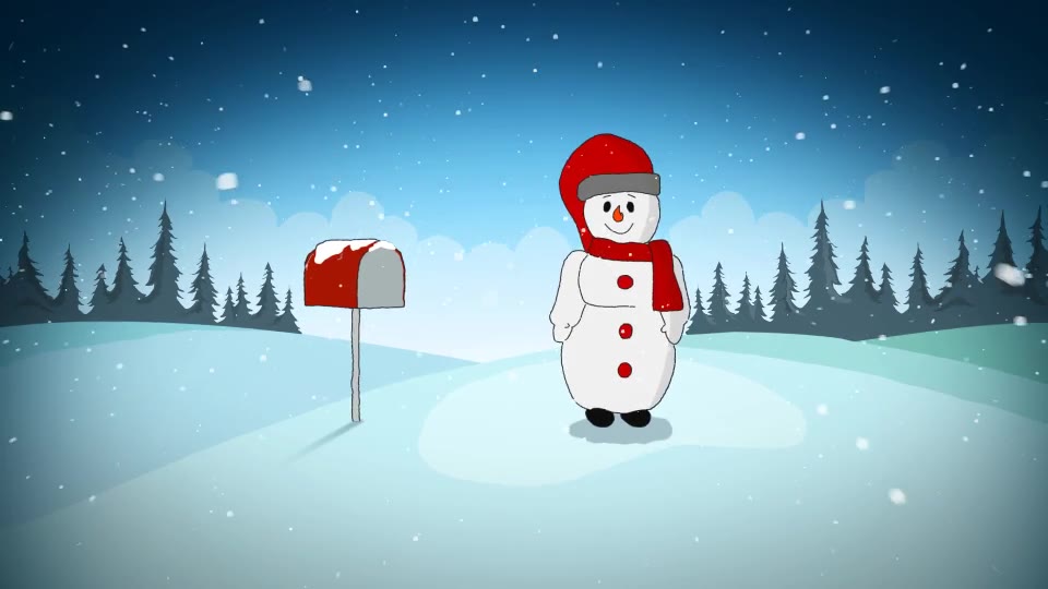Willy the Snowman Happy Holidays Videohive 13966144 After Effects Image 2