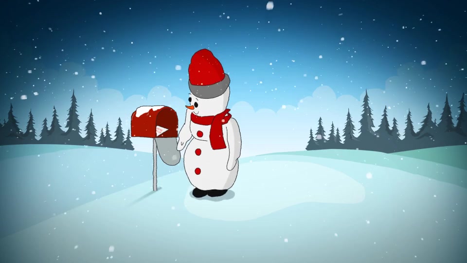 Willy the Snowman Happy Holidays Videohive 13966144 After Effects Image 3