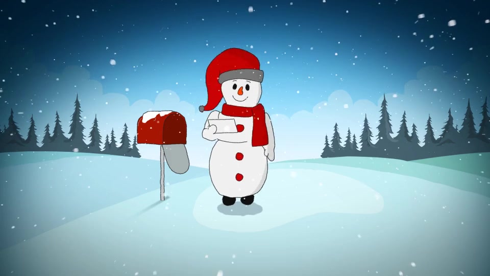 Willy the Snowman Happy Holidays Videohive 13966144 After Effects Image 4