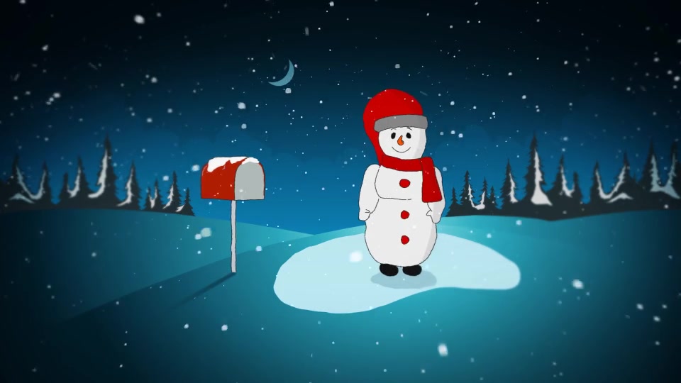 Willy the Snowman Happy Holidays Videohive 13966144 After Effects Image 9