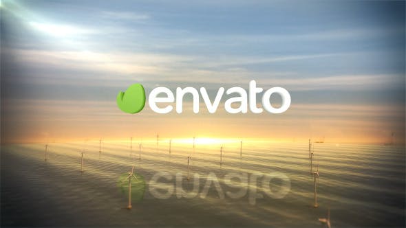 Wind Turbine Opening Title - 13629993 Videohive Download