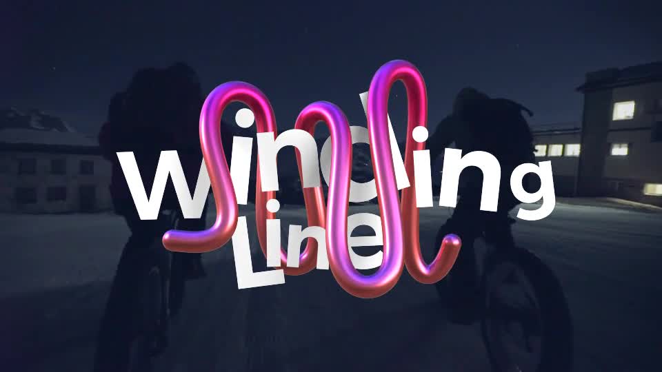 Winding Line Cartoon Titles Videohive 20546719 After Effects Image 1