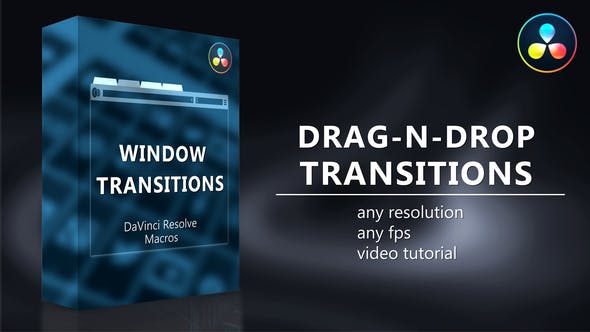 Window Transitions for DaVinci Resolve - Download Videohive 35167981