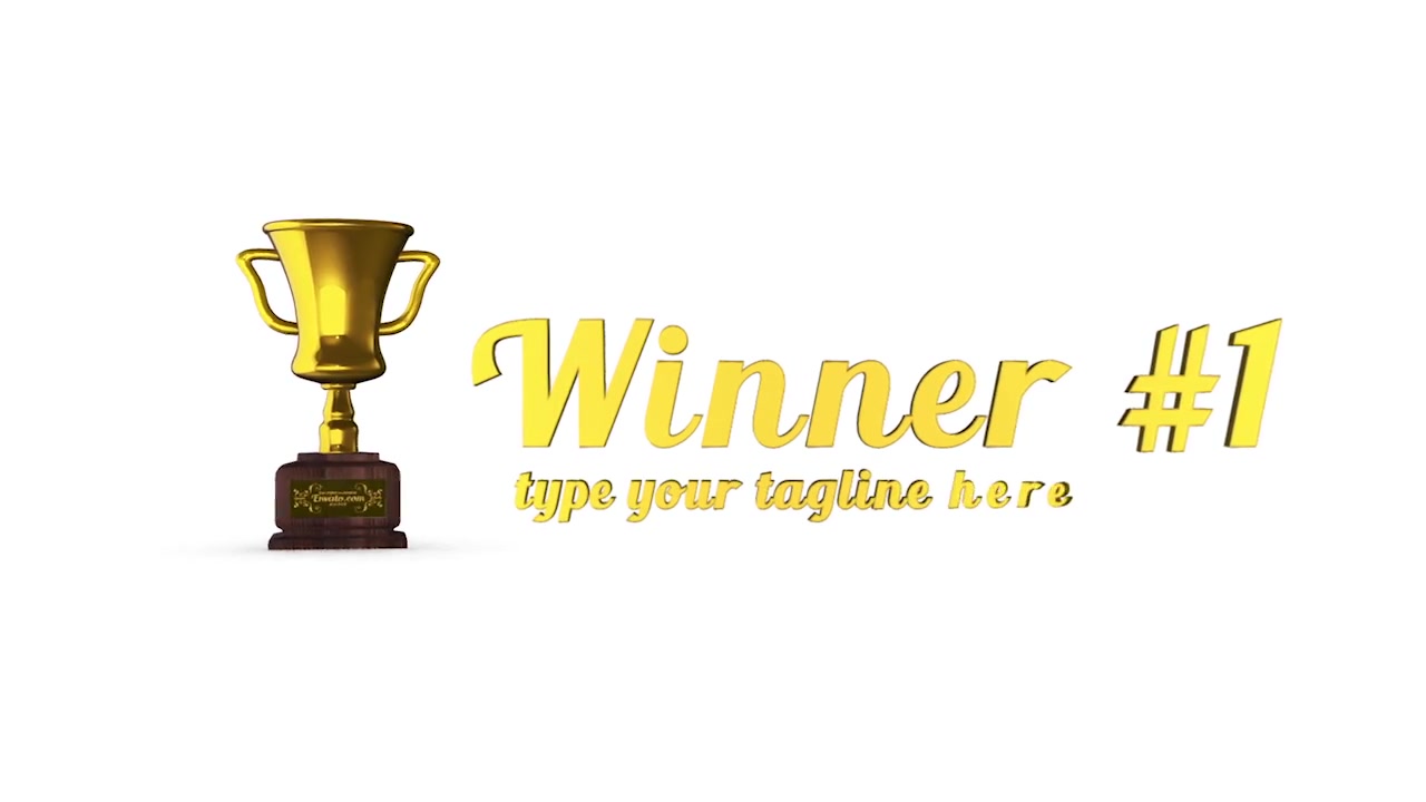 Winner Cup Logo Reveal Videohive 15335634 After Effects Image 8