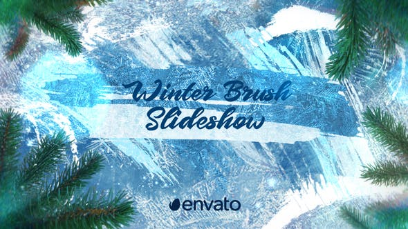 Winter Brush Slideshow - Download 29696292 Videohive